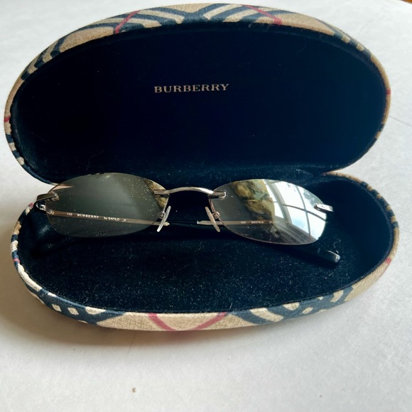 Burberry rimless sunglasses- eyeglasses - Picture 4 of 16